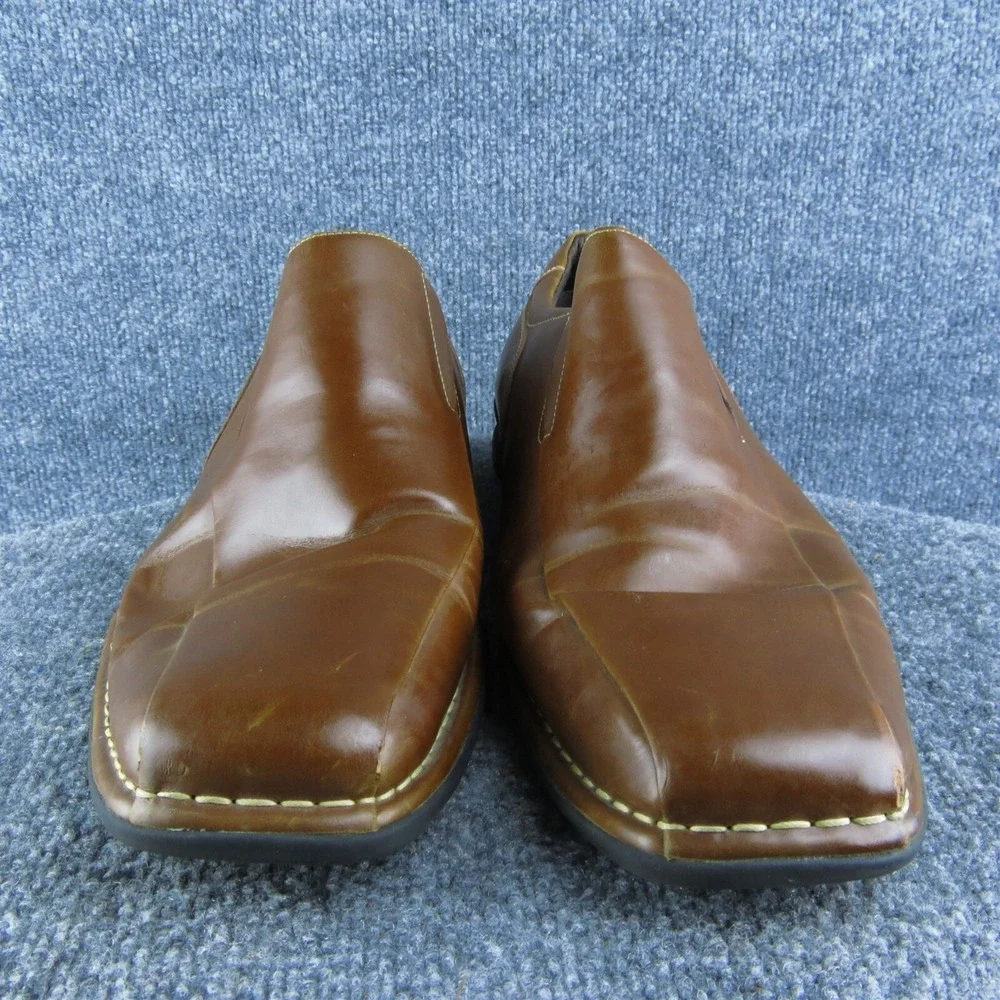 Unlisted Pave‎ Men Loafer Shoes Size 15 Medium Brown Synthetic Slip On